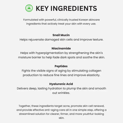 Official & Original Korean Toner Pads Key Ingredients