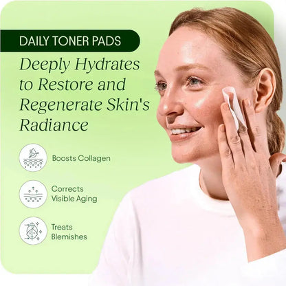 JIYU Toner Pads – Korean Skincare for Dark Spots, Wrinkles & Dull Skin